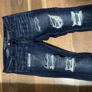 Ripped American Eagle jeans